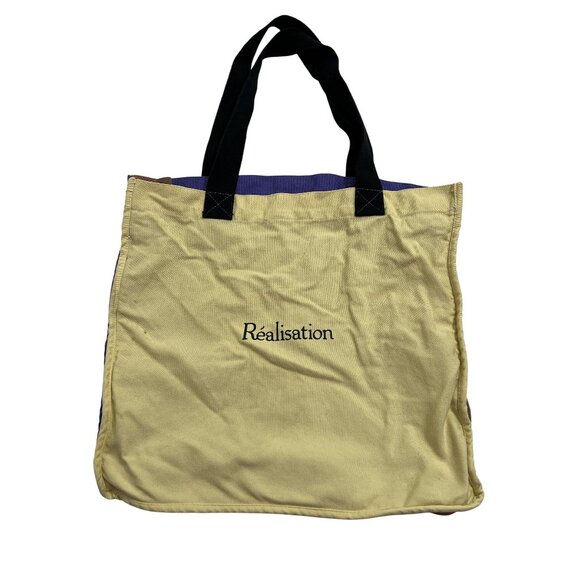Realisatin Par Everything Bag in Yellow Purple - Picture 1 of 7